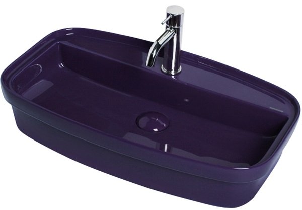 Smanni Fang 67 GM Çanak Lavabo 67x40 Cm Lacivert.